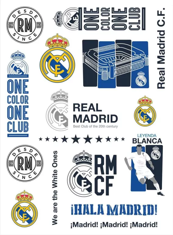 Tatuaże wodne RM-11 Real Madrid - tantis.pl