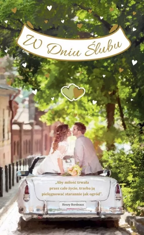 Kartka okolicznościowa Ślub - tantis.pl