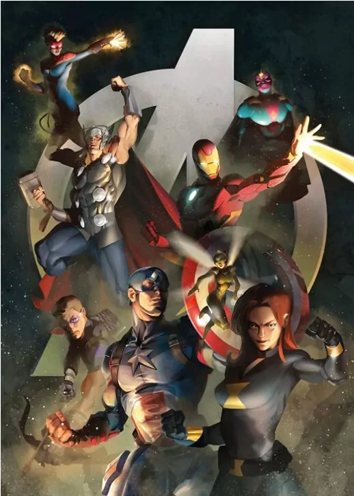 Puzzle 1000. Disney 100. The Avengers - tantis.pl