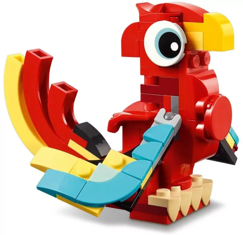 LEGO® Creator. Czerwony smok 31145 - tantis.pl