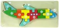 Puzzle drewniane Samolot - tantis.pl