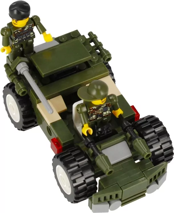 Klocki konstrukcyjne Wojsko ALLEBOX - tantis.pl