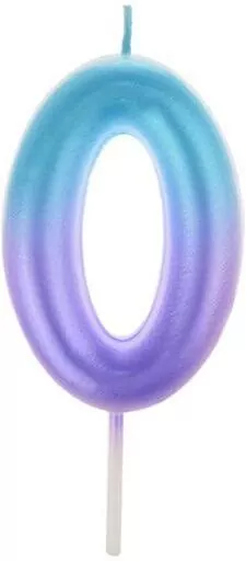 Świeczka 0 ombre - tantis.pl