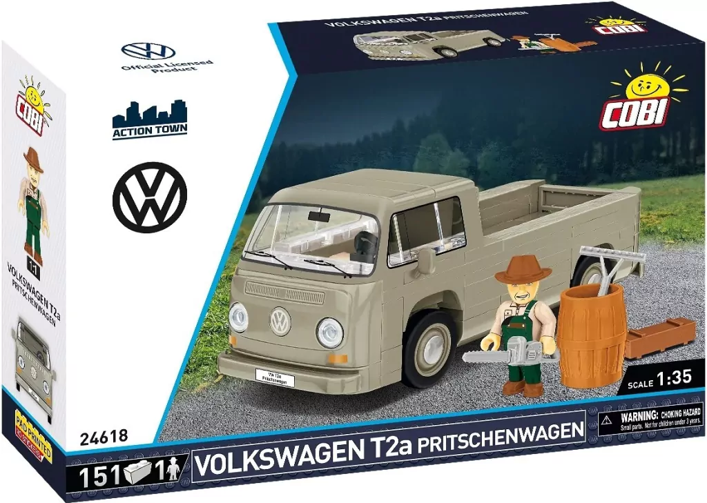 Action Town Volkswagen T2a Pritschenwagen - tantis.pl