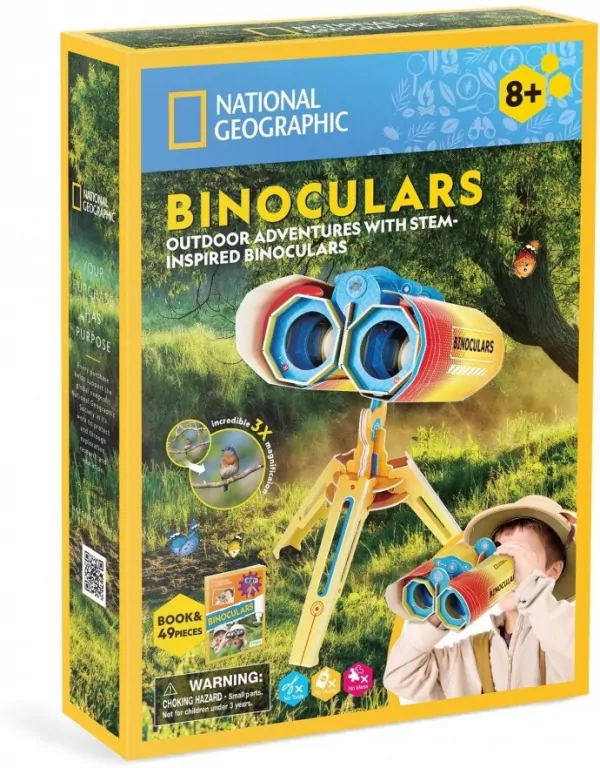 Cubic Fun. Puzzle 3D. National Geographic. Lornetka - tantis.pl