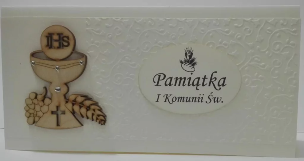 KARNET KOMUNIA DL Z KOP ZDOB 886076 - tantis.pl