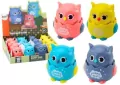 Sówka mała wesoła napęd frykcyjny 4 kolory - tantis.pl