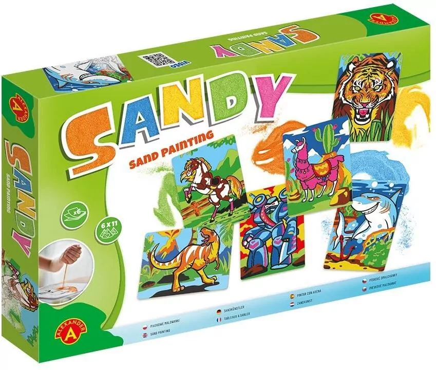 Sandy. Piaskowe Malowanki - tantis.pl