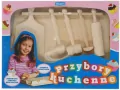 Przybory kuchenne duże drewniane w pudełku - tantis.pl