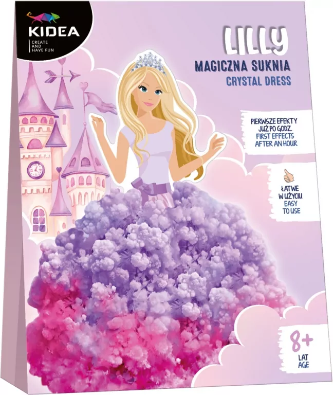 Księżniczka magiczna suknia Lilly KIDEA - tantis.pl
