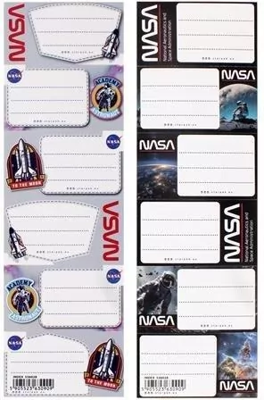 Naklejki na zeszyt NASA - tantis.pl