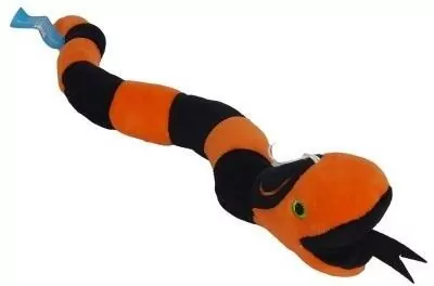 Ziki wąż czarno-pomarańczowy 45cm - tantis.pl