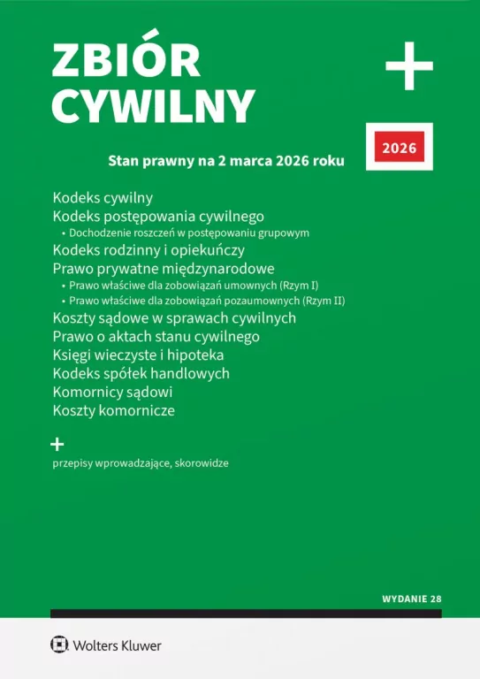 Zbiór cywilny PLUS 2026 w.28 - tantis.pl