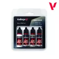 Vallejo: 72.394 - Game Color - Silver NMM Set (4x18 ml) - tantis.pl