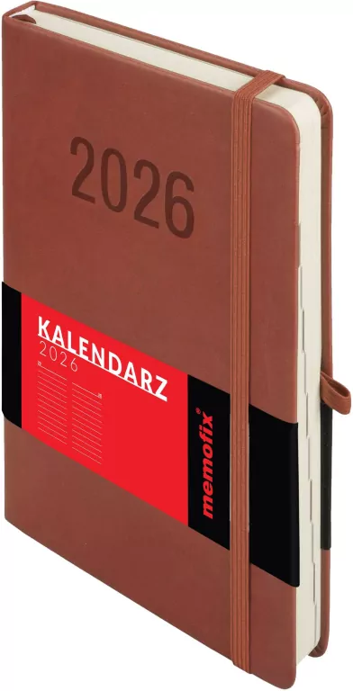 Kalendarz 2026 A5 Memofix DNS mocha mousse - tantis.pl