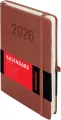 Kalendarz 2026 A5 Memofix DNS mocha mousse - tantis.pl