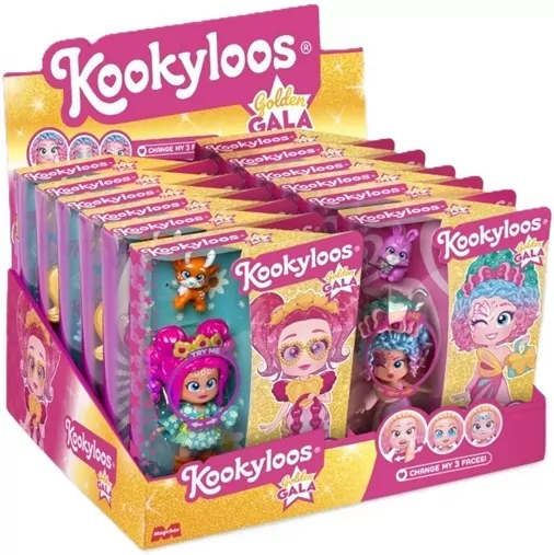 KookyLoos Golden Gala Laleczka 1szt. mix - tantis.pl