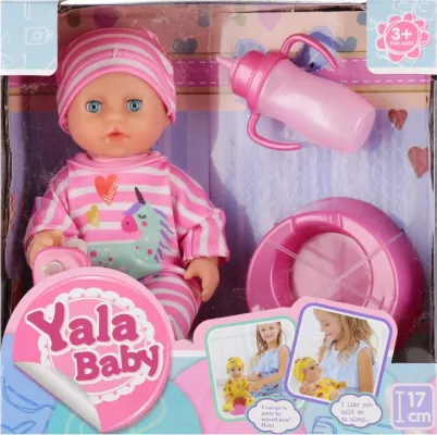 Lalka bobas 17cm z akcesoriami