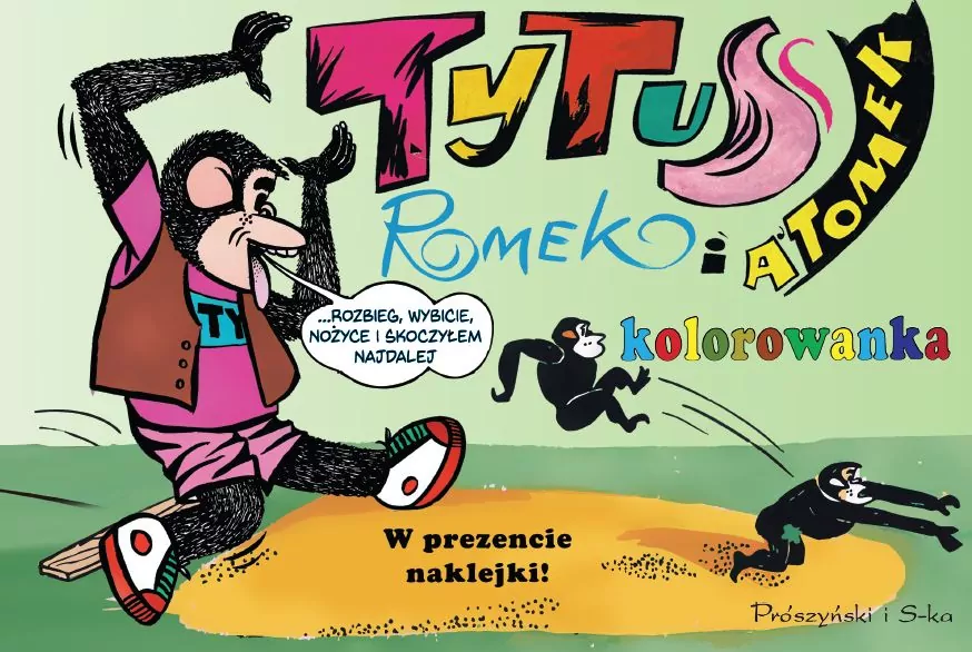 Tytus, Romek i A'Tomek. Kolorowanka 2 - tantis.pl