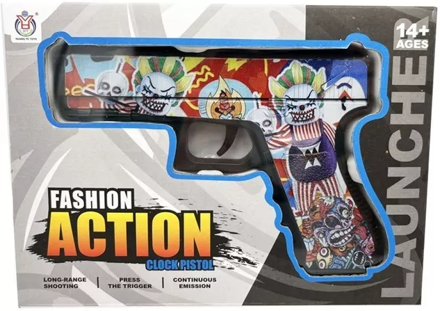 Pistolet z laserem na kulki wodne K722 - tantis.pl