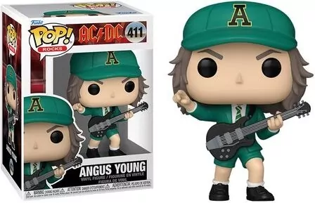 Figurka AC/DC Angus Young Green 411 Funko Pop - tantis.pl