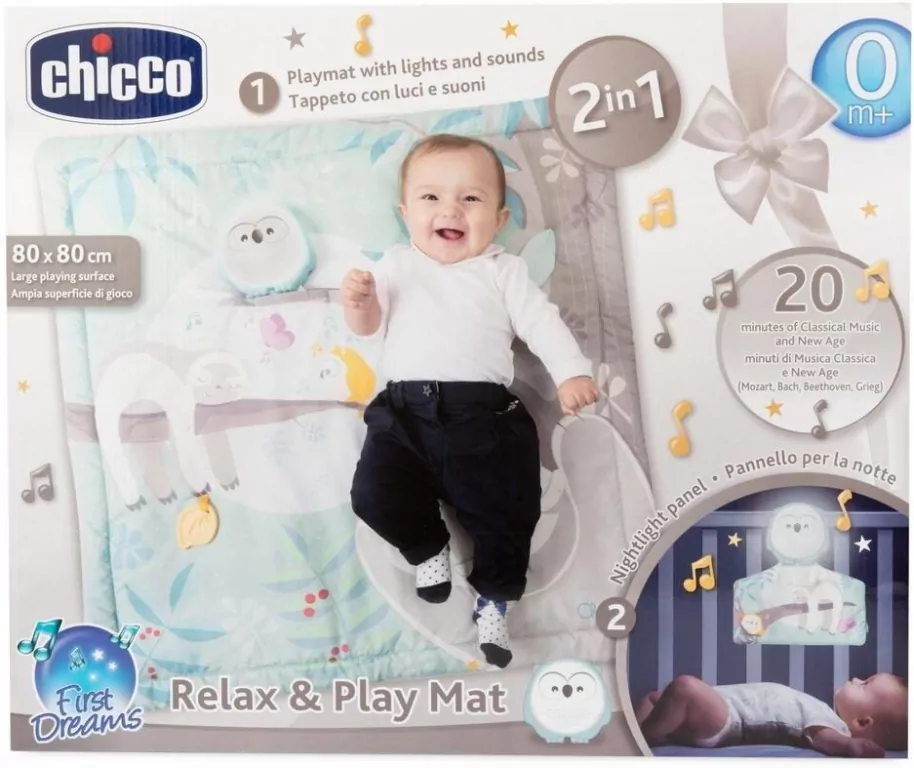 Mata interaktywna Sowa Dzień i Noc 2w1 - tantis.pl