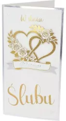 KARNET SLUB DL Z KOP ZLO NER D-016 FOL