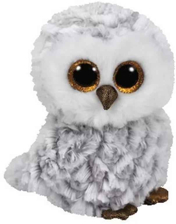 Beanie Boos Owlette. Biała Sowa 24cm - tantis.pl