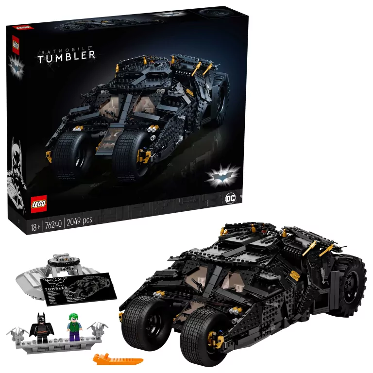 LEGO® DC Comics Super Heroes. Batmobil Tumbler. 76240 - tantis.pl
