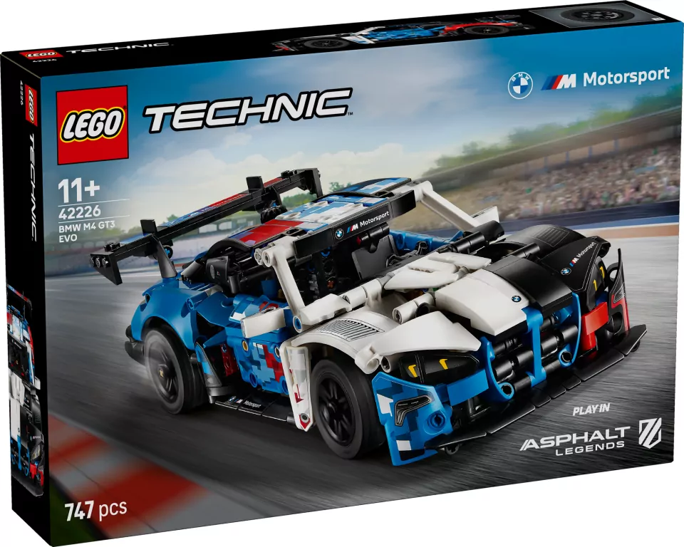 LEGO® Samochód wyścigowy BMW M4 GT3 EVO 42226 - tantis.pl