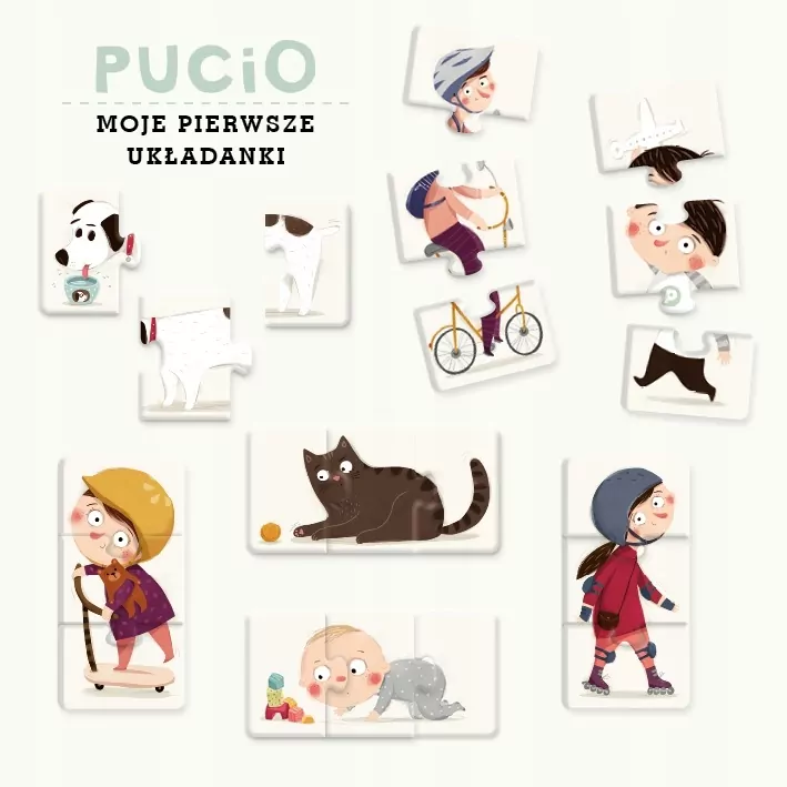 Pucio. Moje pierwsze układanki - tantis.pl