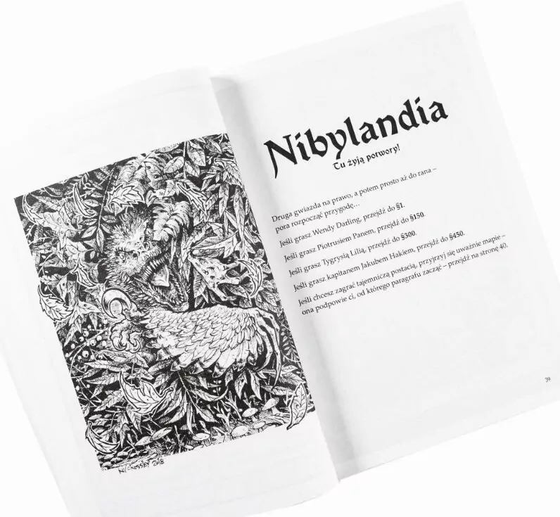 Nibylandia. Tu żyją potwory. Gra książkowa - tantis.pl