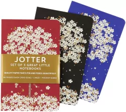Notatniki Jotter Spadające Kwiaty 9x14cm (3szt)