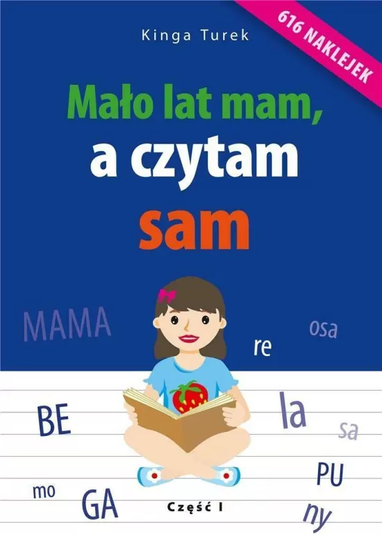 Mało lat mam, a czytam sam. 616 naklejek. Część 1 - tantis.pl