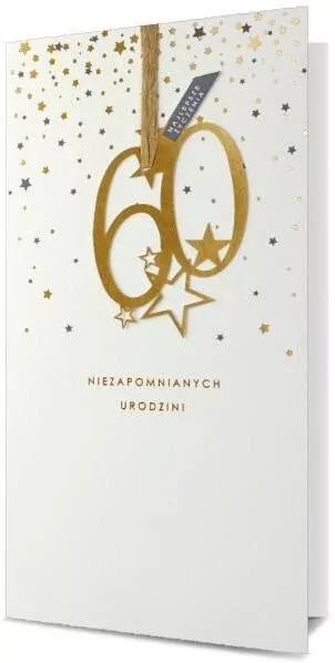 Karnet KL Urodziny 60 - tantis.pl