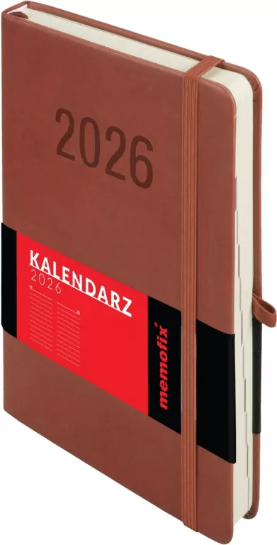 Kalendarz 2026 A5 Memofix DNS mocha mousse - tantis.pl