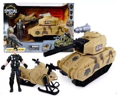 Zestaw wojskowy z czołgiem - tantis.pl