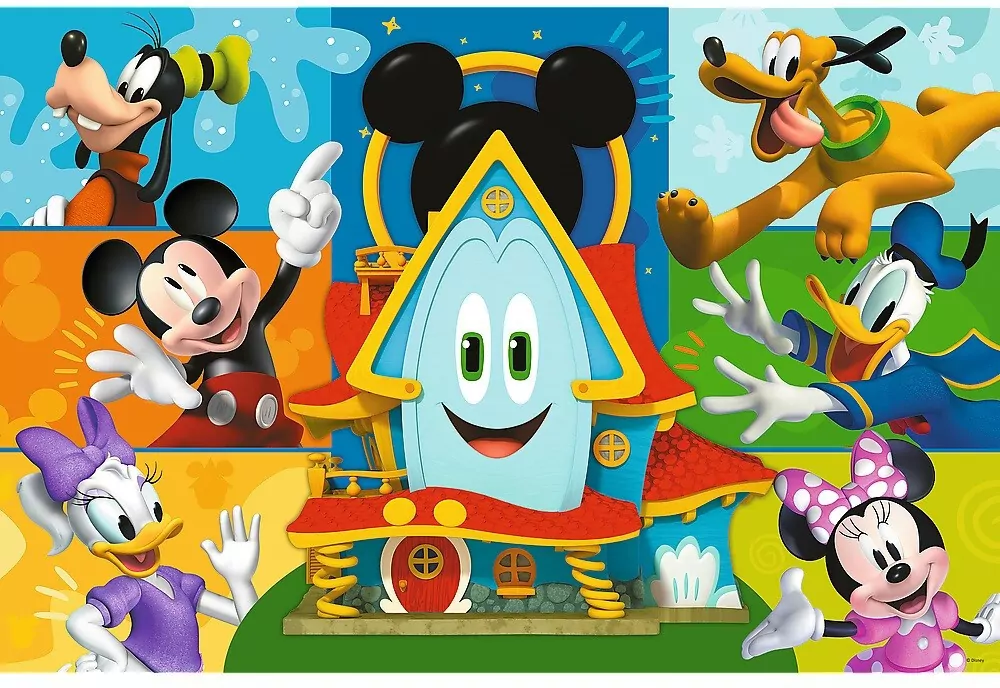 Puzzle 24 Maxi Myszki Miki i przyjaciele TREFL - tantis.pl