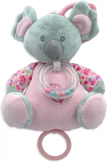 Pozytywka Koala różowa 18 cm - tantis.pl