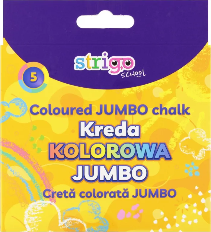 Kreda chodnikowa Jumbo 5 kolorów STRIGO - tantis.pl