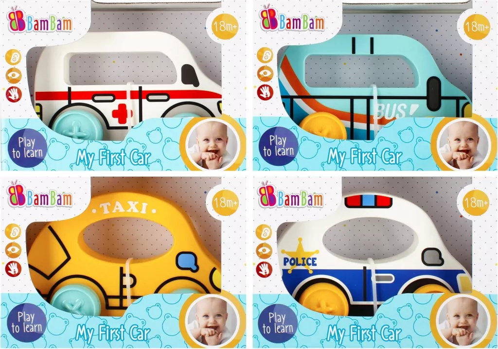 Pojazd auto miejskie mix BAM BAM - tantis.pl