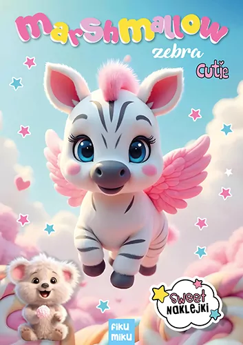 Zebra. Marshmallow - tantis.pl