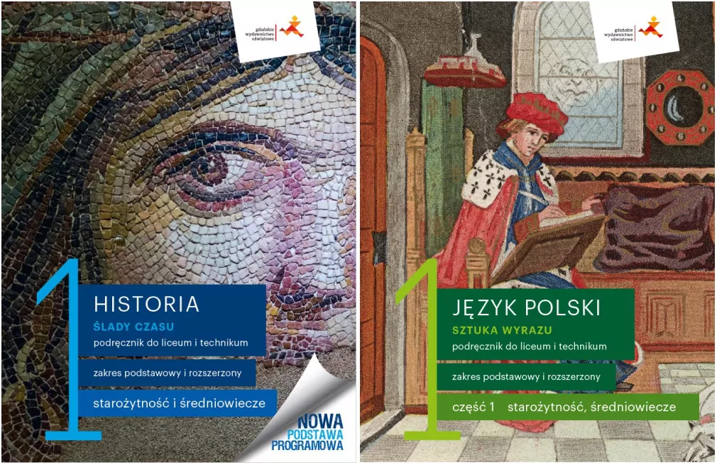 Pakiet: Ślady czasu 1. Historia. Starożytność i Średniowiecze/ Język polski 1. Sztuka wyrazu. Część 1. Starożytność i średniowiecze. Podręcznik do liceum i technikum. Zakres podstawowy i rozszerzony - tantis.pl