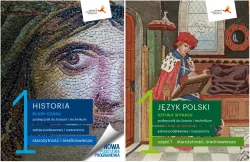 Pakiet: Ślady czasu 1. Historia. Starożytność i Średniowiecze/ Język polski 1. Sztuka wyrazu. Część 1. Starożytność i średniowiecze. Podręcznik do liceum i technikum. Zakres podstawowy i rozszerzony