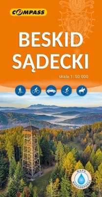 Mapa - Beskid Sądecki 1:50 000