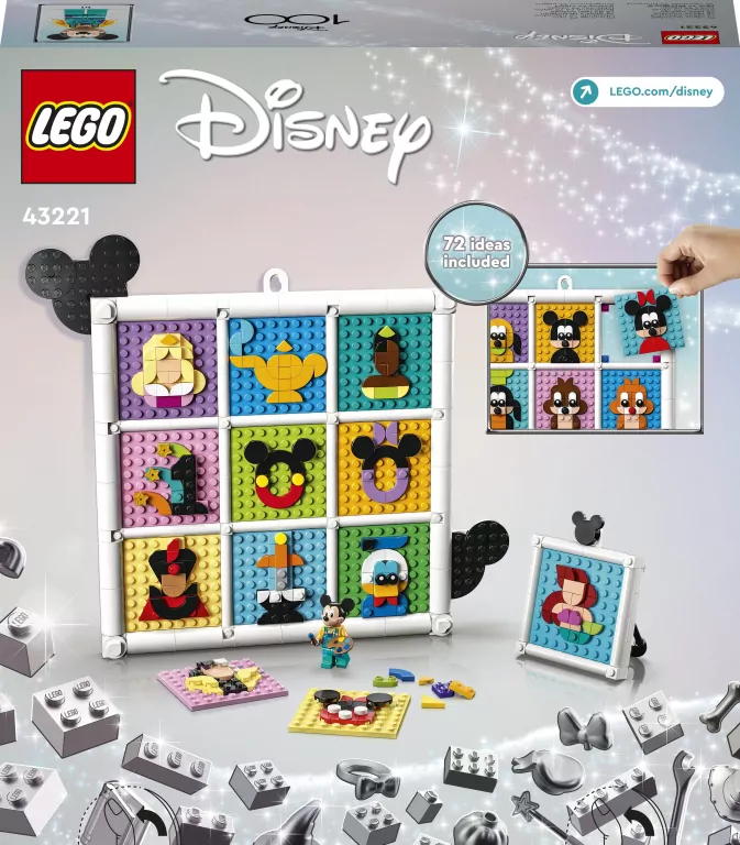 LEGO® Disney™ Specials. 100 lat kultowych animacji Disneya. 43221 - tantis.pl