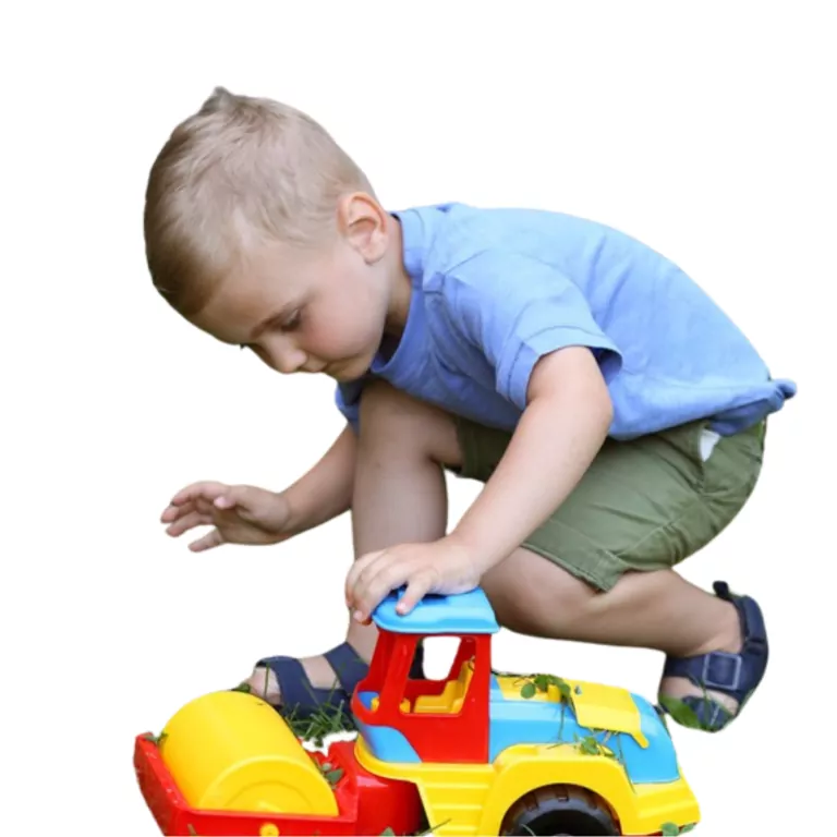 Ciągnik z walcem - tantis.pl