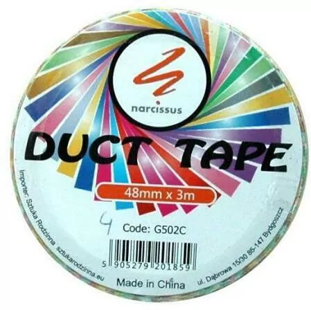 Taśma ozdobna Duct Tape Narcissus mix, cena za - tantis.pl