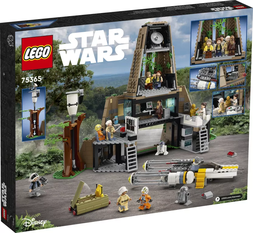 LEGO® Star Wars™. Baza Rebeliantów na Yavin 4. 75365 - tantis.pl