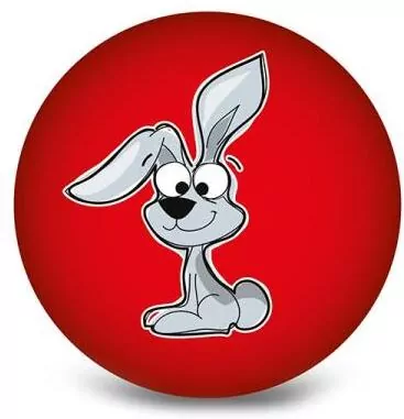 Piłka PVC 230MM - Zajączek - tantis.pl